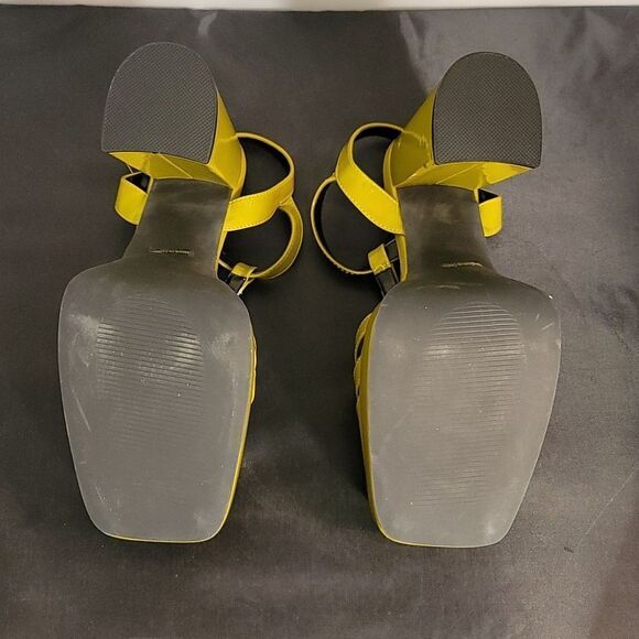 BRAND NEW SOUL PRINCESS PLAIN PLATFORM ANKLE CURVE WIDE HIGH HEEL SAND… S2 - Picture 14 of 15